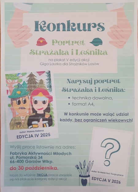 Konkurs: Portret Strażaka i Leśnika