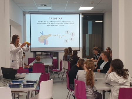''Uczniowie zmieniają cukrzycę'' - relacja z warsztatów dietetycznych